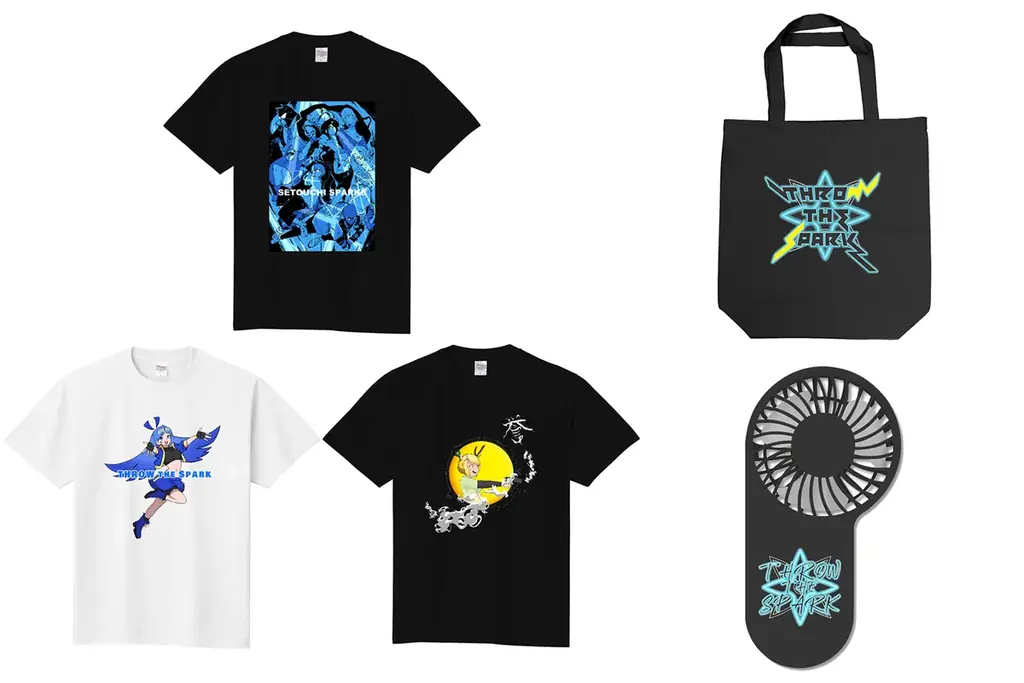 SETOUCHI SPARKS限定グッズをUP-Tコラボショップで販売スタート! 画像 2