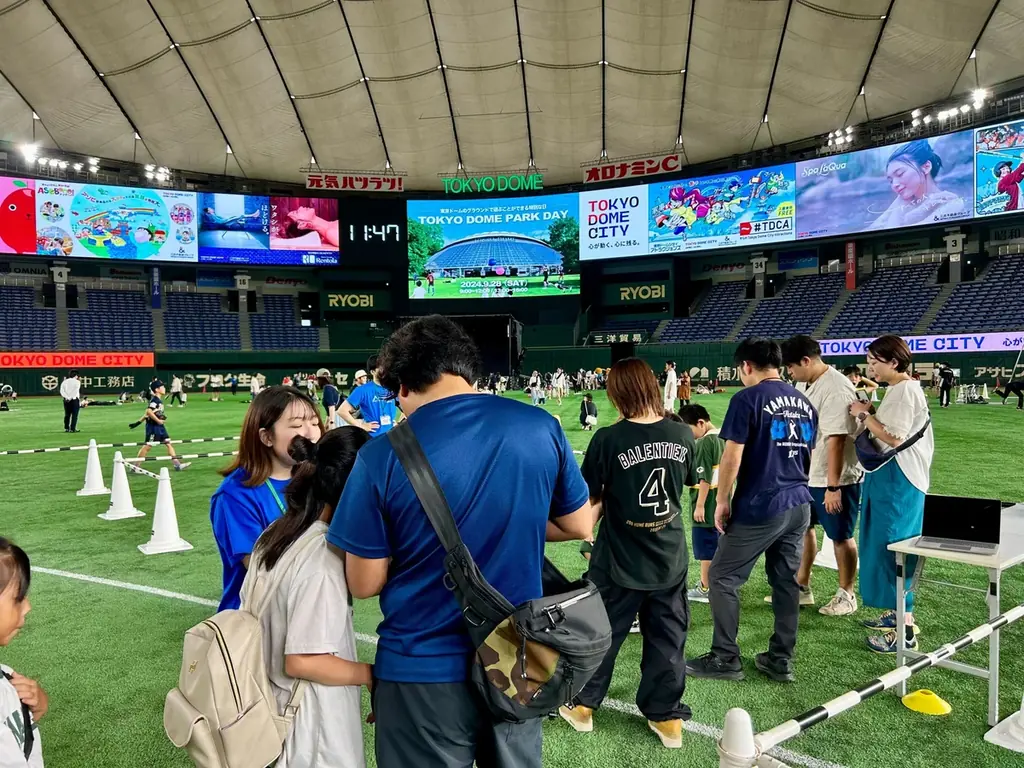 Pestalozzi Technology株式会社|東京ドームのグラウンドで大人と子どもが両方楽しめる体力テストブースを出展いたします! 画像 2