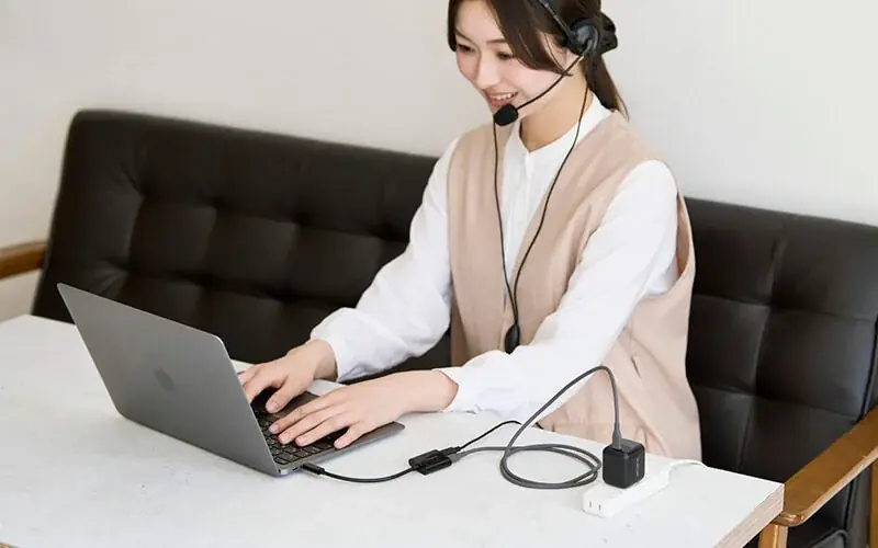 USB Type-Cポート搭載のスマートフォン・パソコンの画面をテレビやモニターに映像出力！同時に充電もできる変換アダプターを新発売 画像 6