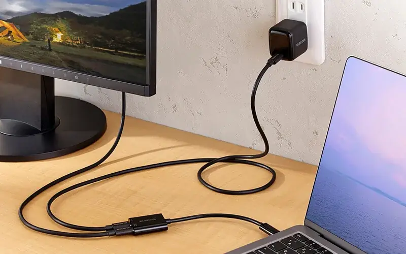 USB Type-Cポート搭載のスマートフォン・パソコンの画面をテレビやモニターに映像出力！同時に充電もできる変換アダプターを新発売 画像 8