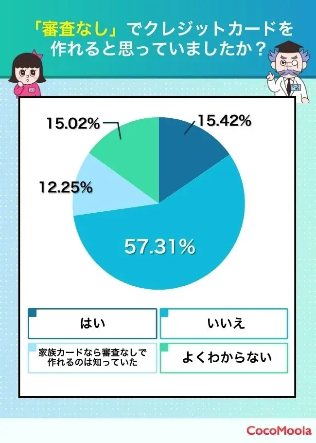 【ココモーラ】クレジットカードの審査に関するアンケート調査を実施 画像 7