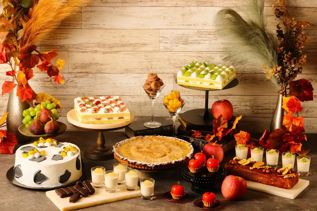 【琵琶湖ホテル】秋のフルーツを楽しむ『AUTUMN SWEETS BUFFET』開催　10月は期間限定でハロウィン仕様のスイーツビュッフェに 画像 1