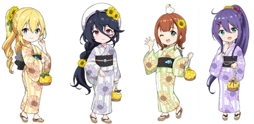 2025年8月8日スタート！温泉むすめ夏周遊キャンペーンで4温泉地を満喫