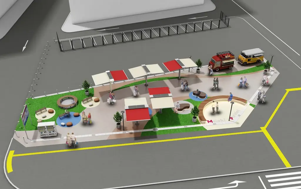 名古屋駅前名鉄レジャック跡地に都市型広場「Meieki Parklet」が8月8日オープン！ 画像 2