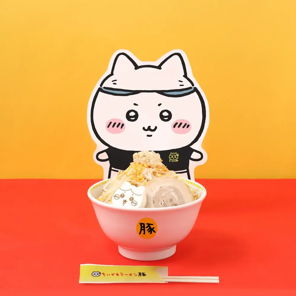 PARCOで人気の『ちいかわ』のラーメン屋さん、ついに海外へ!「ちいかわラーメン豚 香港」 8/16(土)より期間限定オープン! 画像 3
