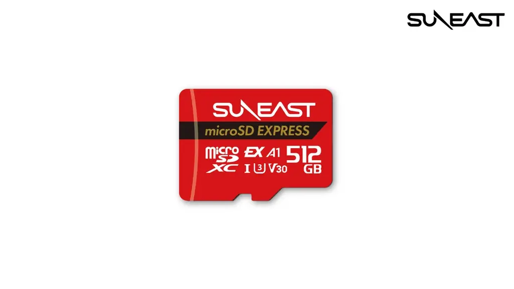2025年8月6日発売！SUNEASTの高速512GB microSDカードの特徴と購入情報