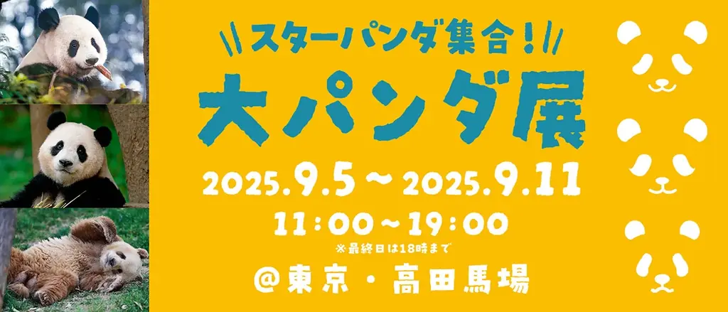 『韓国生まれのおてんば姫 熊猫フーバオ』出版記念イベント！かわいいパンダ大集結の大好評「大パンダ展」を開催！ 画像 1