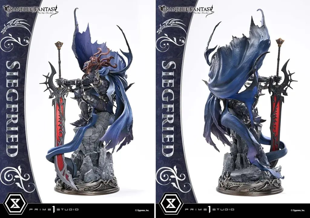 『グランブルーファンタジー』より、退魔の黒き竜「ジークフリート」のポリストーン製スタチューが登場 画像 4