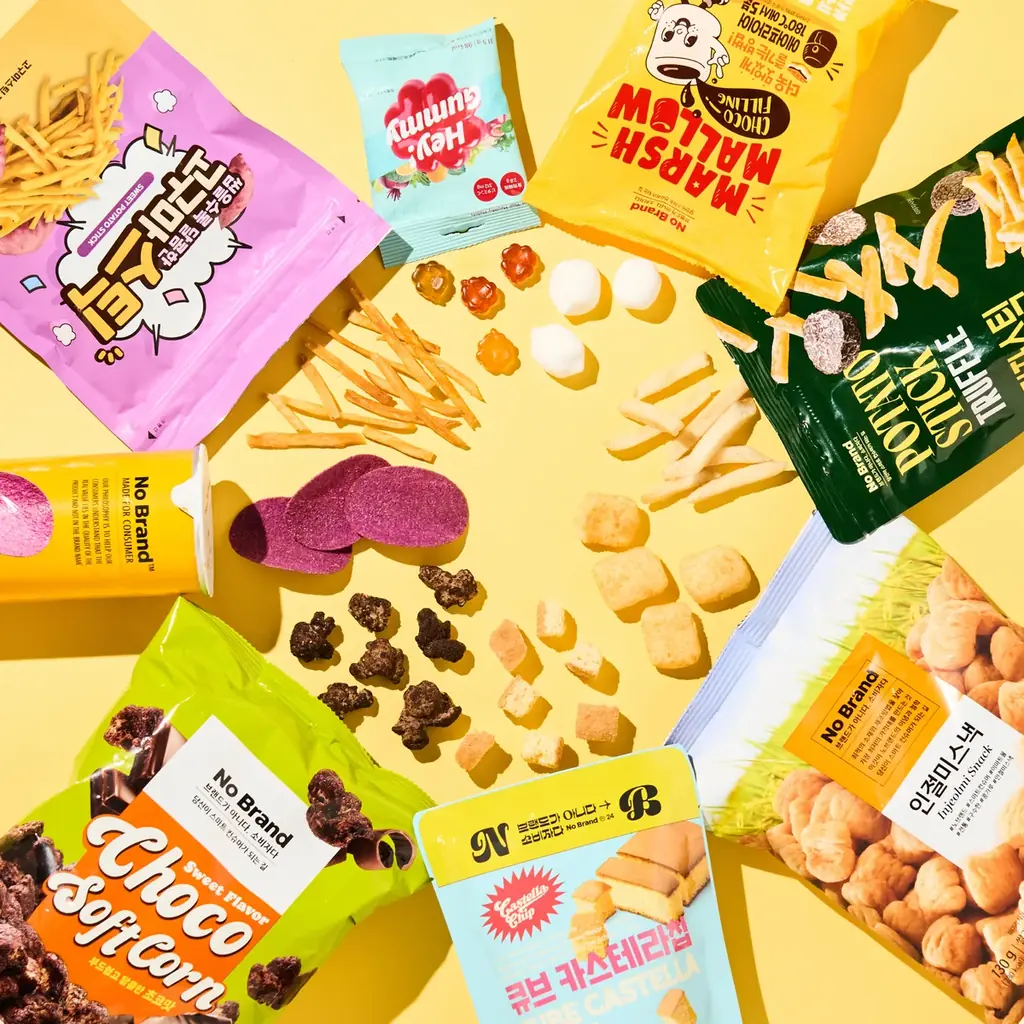 8/7開始！PLAZAで韓国No Brandお菓子の新入荷プロモーション