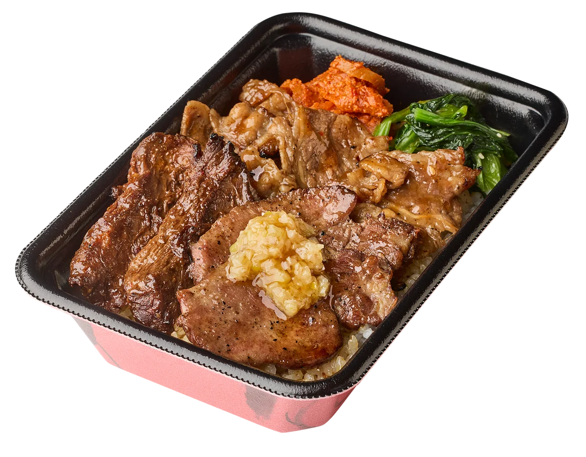 暑い夏こそ肉で乗り切る!8月の“肉祭り”は炭火仕上げの牛タン・ハラミ・カルビ全部のせ!今だけ味わえる、牛肉のフルコース “焼肉3種盛り丼”新登場 画像 3