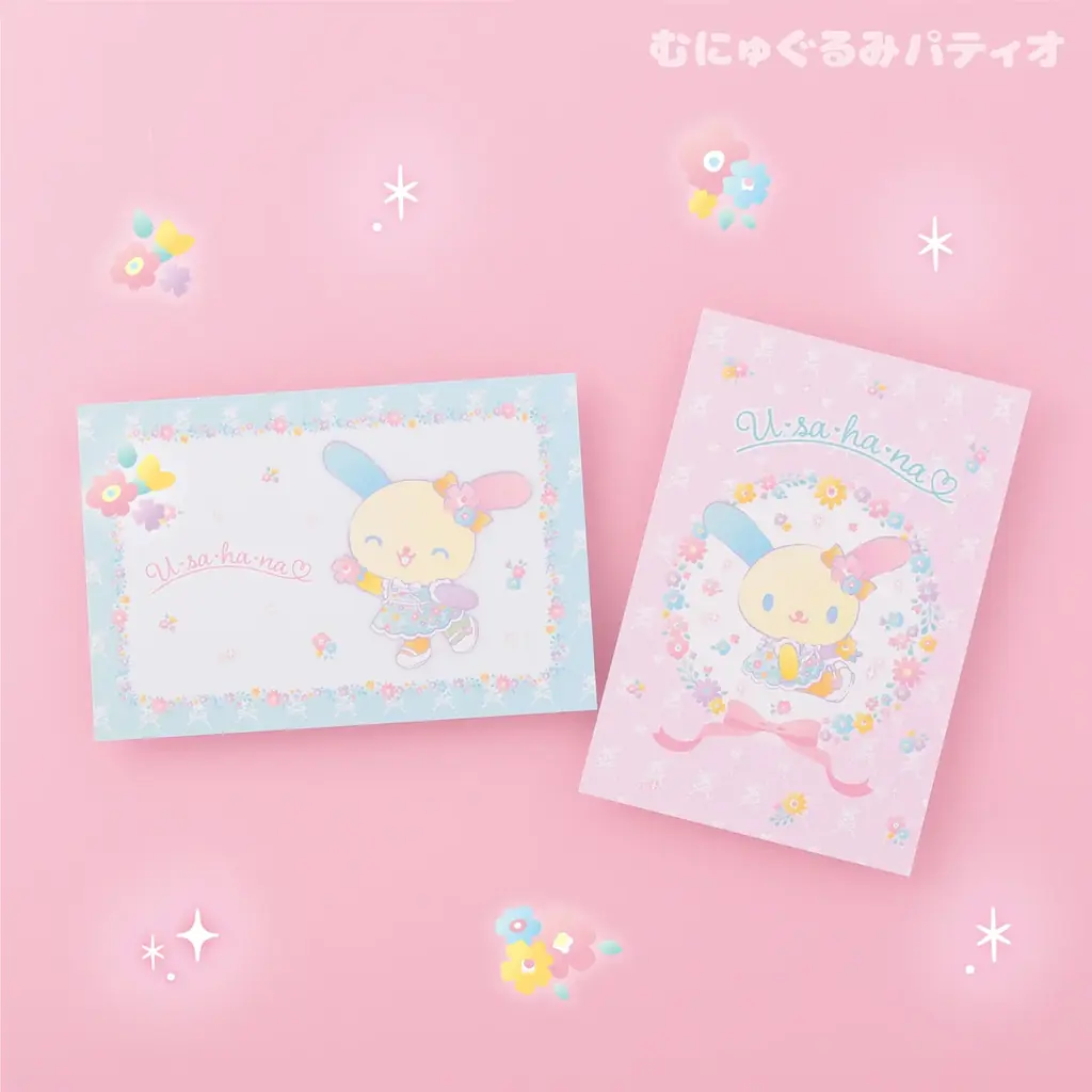 爽やかでガーリーなデザイン♡サンリオキャラクターズ・ウサハナより「ふわりフローラルシリーズ」が8月7日(木)~むにゅぐるみパティオ対象店舗で発売開始! 画像 5