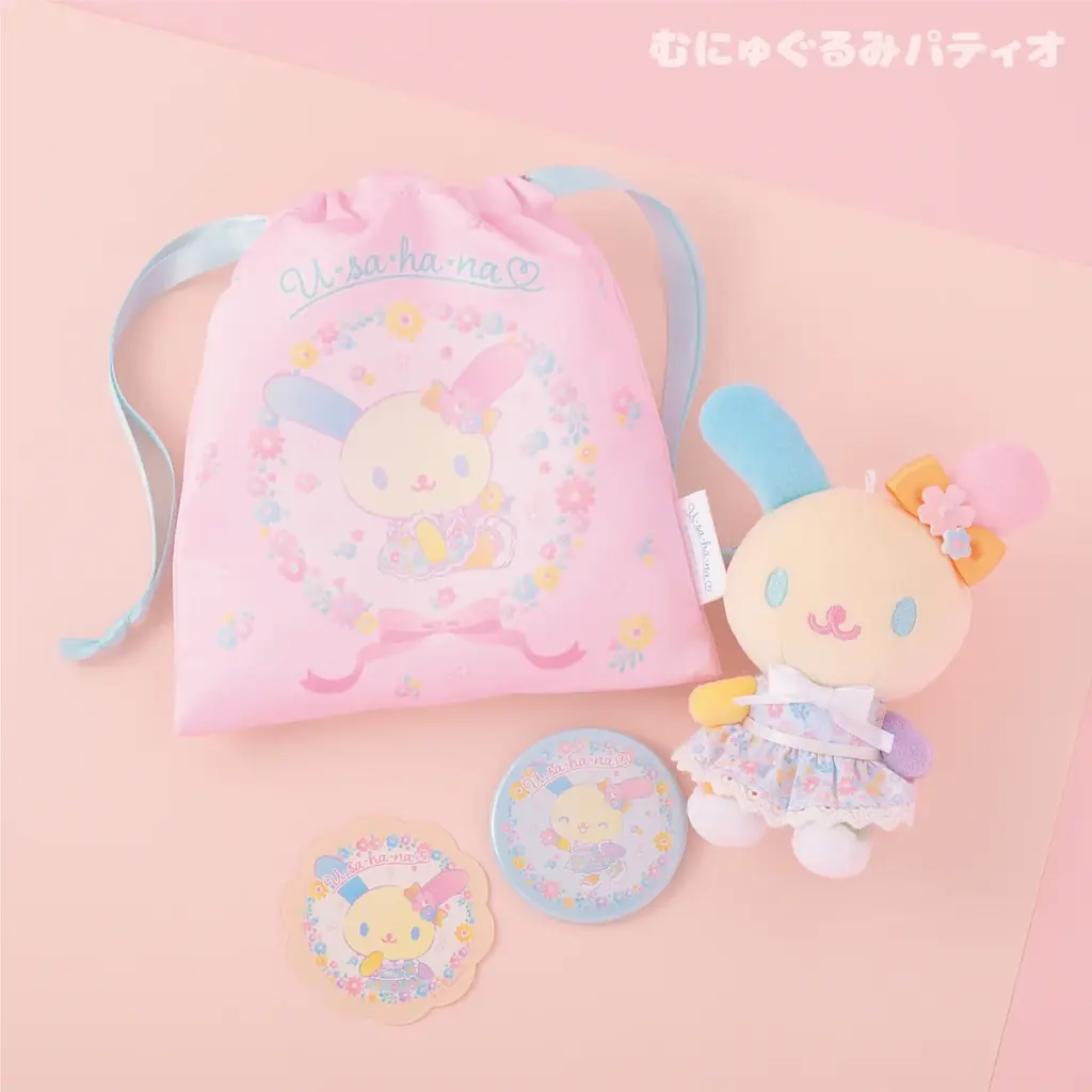 爽やかでガーリーなデザイン♡サンリオキャラクターズ・ウサハナより「ふわりフローラルシリーズ」が8月7日(木)～むにゅぐるみパティオ対象店舗で発売開始！ 画像 9