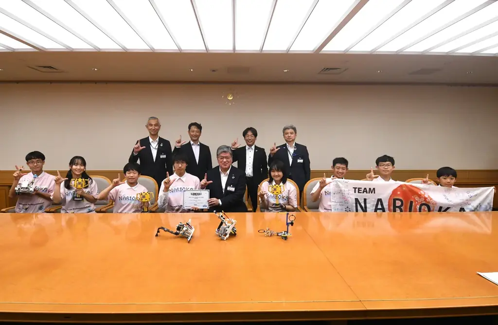 7月開催のFLL2025でTEAM NARIOKAがロボットデザイン部門優勝報告