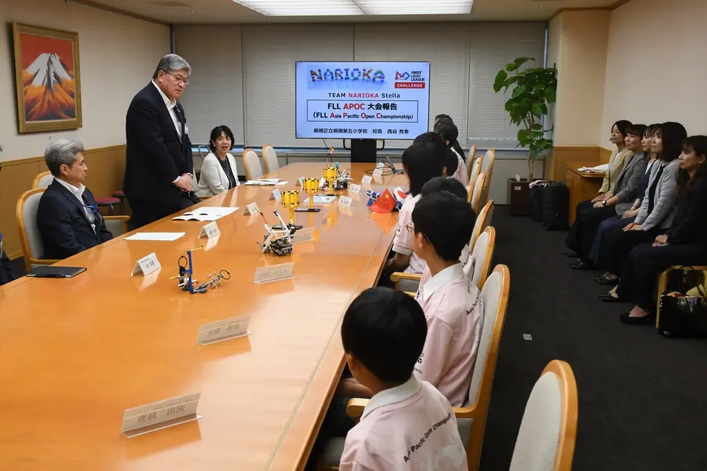 【東京都板橋区】世界１位を獲得したTEAM NARIOKAメンバーが区長を表敬訪問！ 画像 6