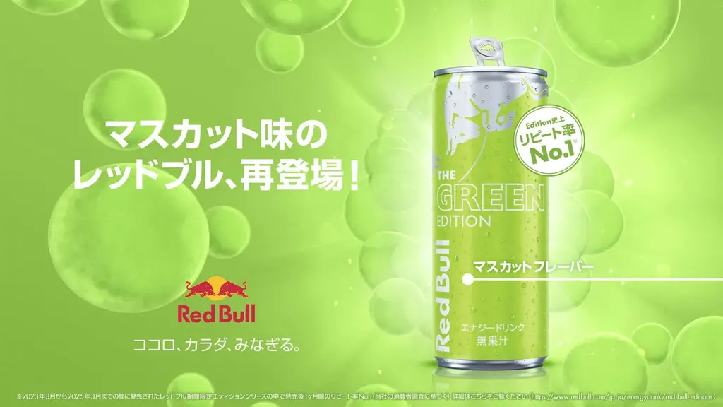 レッドブル　ウィンターエディション　マスカット　48本 マスカット味の「レッドブル」登場！ 「レッドブル・エナジー