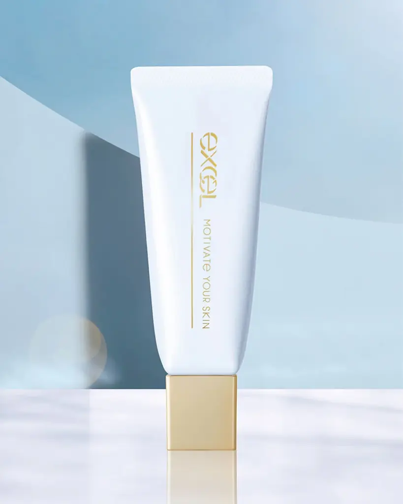 PLAZA、MINiPLA限定！メイクアップブランド『エクセル』から、大人気のオールインワン「美容液UV下地」が、透明感アップするブルーカラーで限定発売 画像 6