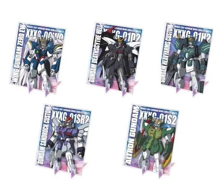 『新機動戦記ガンダムW』30周年記念 期間限定公式ショップが2025年8月8日(金)秋葉原にオープン! 画像 6