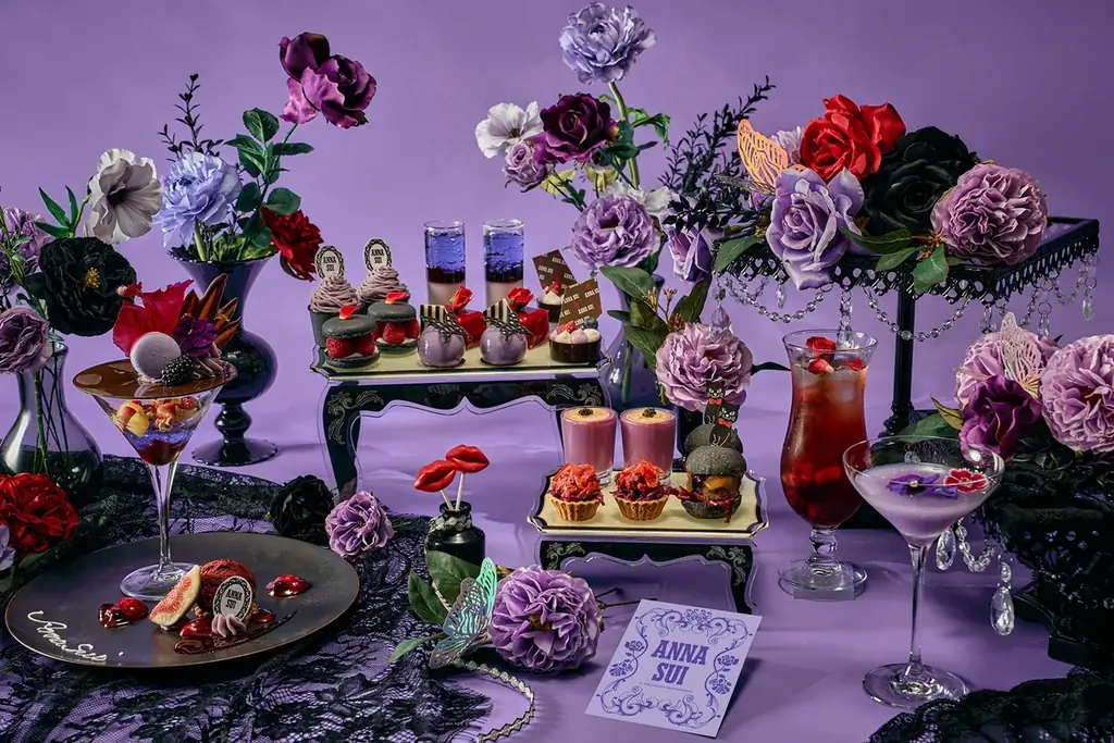 9月18日開始！ANNA SUI×ザ ストリングス表参道の秋限定アフタヌーンティー