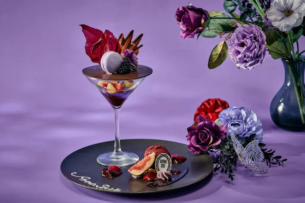 ANNA SUI × ザ ストリングス 表参道　初のコラボレーション『ファンタジー&ローズ アフタヌーンティー with ANNA SUI』 期間限定開催 画像 12