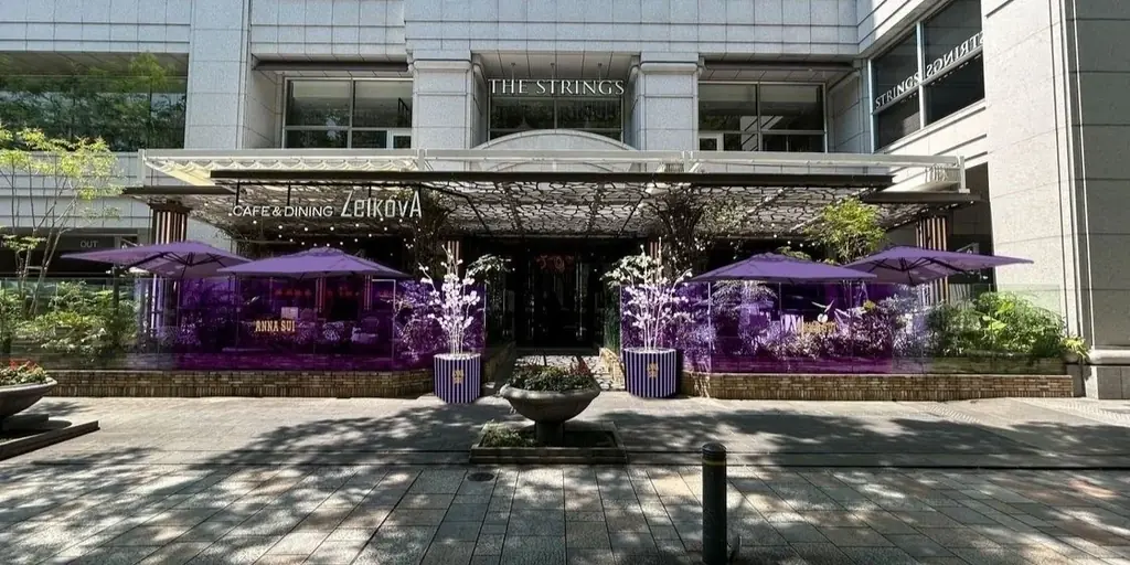 ANNA SUI × ザ ストリングス 表参道 初のコラボレーション『ファンタジー&ローズ アフタヌーンティー with ANNA SUI』 期間限定開催 画像 4