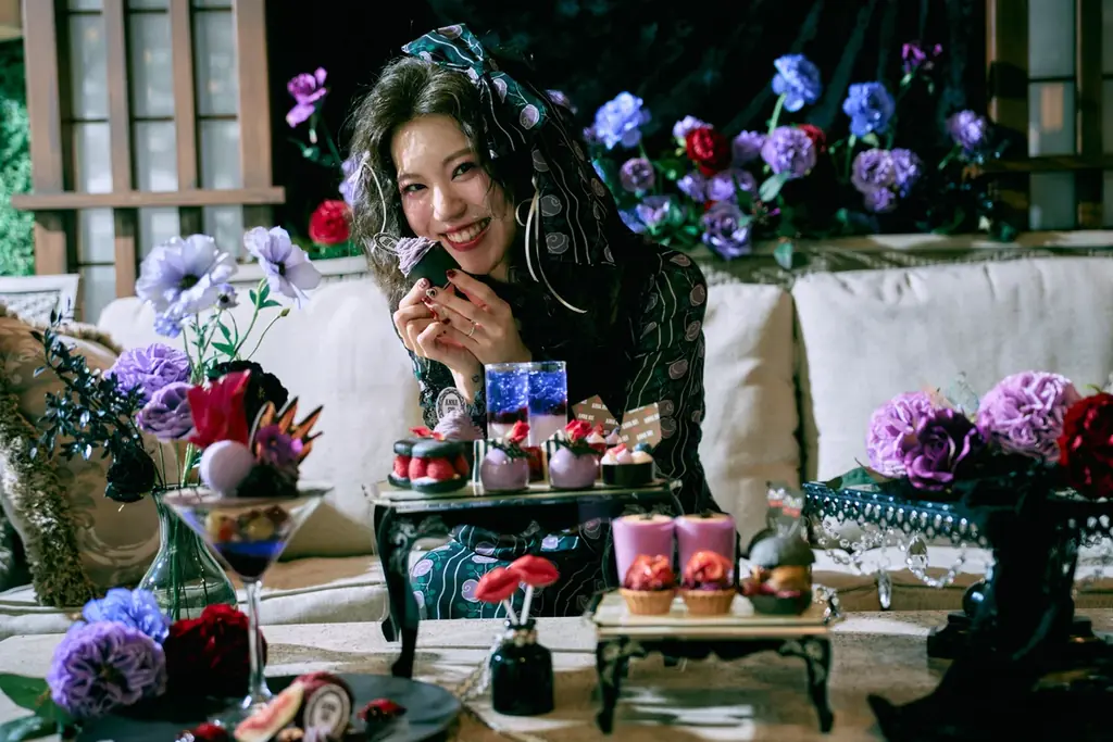 ANNA SUI × ザ ストリングス 表参道　初のコラボレーション『ファンタジー&ローズ アフタヌーンティー with ANNA SUI』 期間限定開催 画像 5
