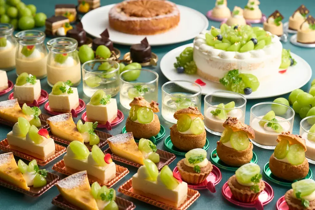 9月1日開始！リーガロイヤルホテル小倉のシャインマスカットフェア詳細