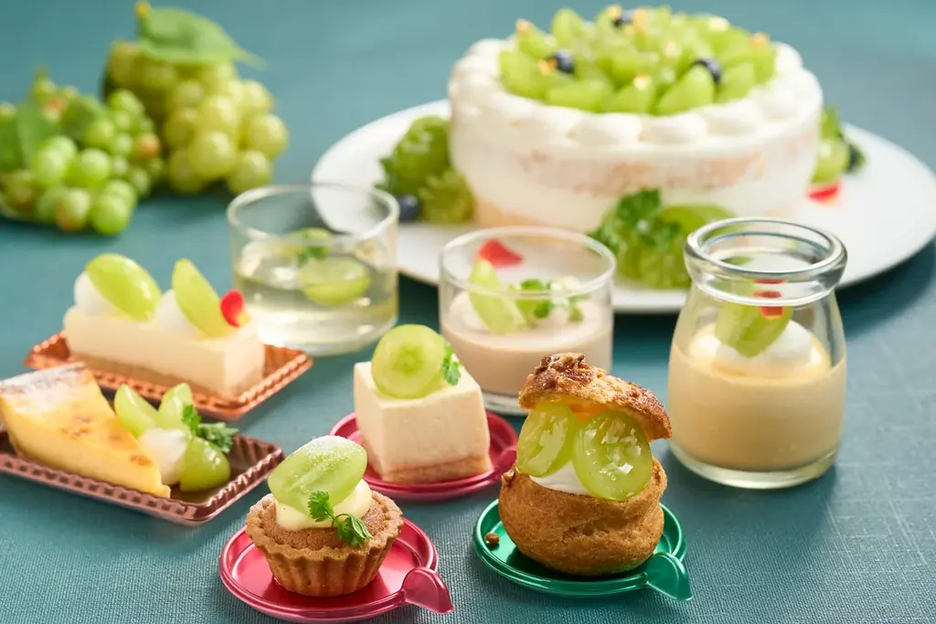 【リーガロイヤルホテル小倉】ホテル初開催！まるで宝石のようなスイーツに心躍る「Autumn Jewel ～シャインマスカットフェア～ 」 画像 2