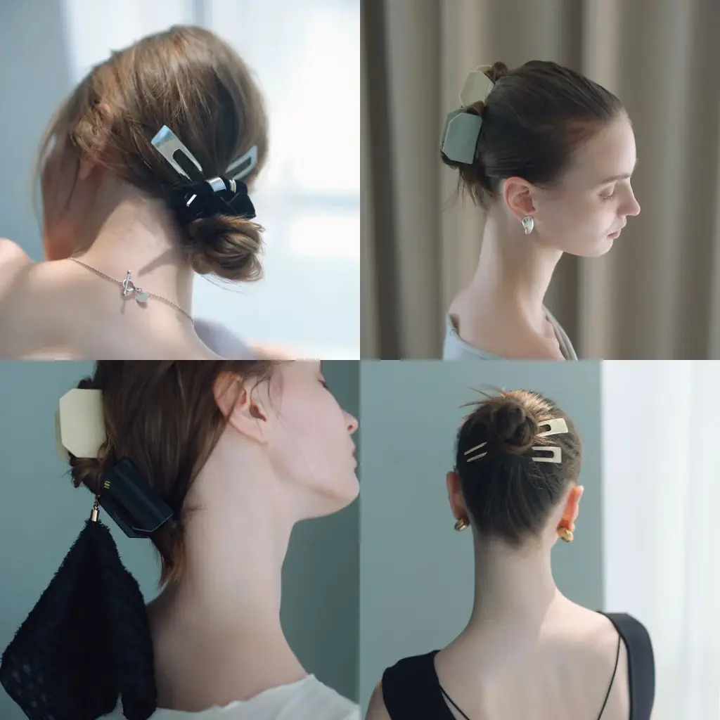 ヘアアクセサリー nk ステンレス ペア リングネックレス CZ [n280] | スタイルで探す