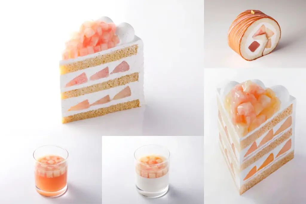 桃スイーツ夏季限定販売