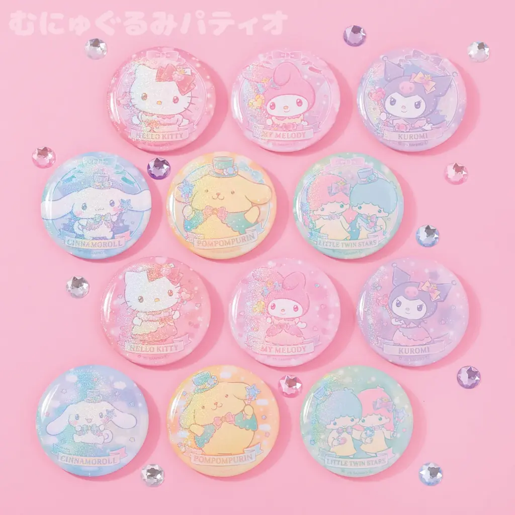 2025年8月7日発売！サンリオのスパークルシリーズがむにゅぐるみパティオで登場