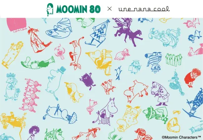 【2025/8/7 debut】「MOOMIN」× une nana cool コラボレーション”第三弾”が登場！ 画像 24
