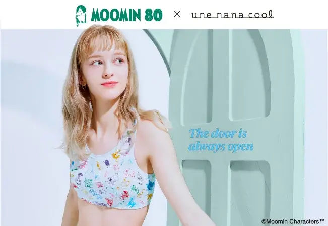 【2025/8/7 debut】「MOOMIN」× une nana cool コラボレーション”第三弾”が登場！ 画像 26