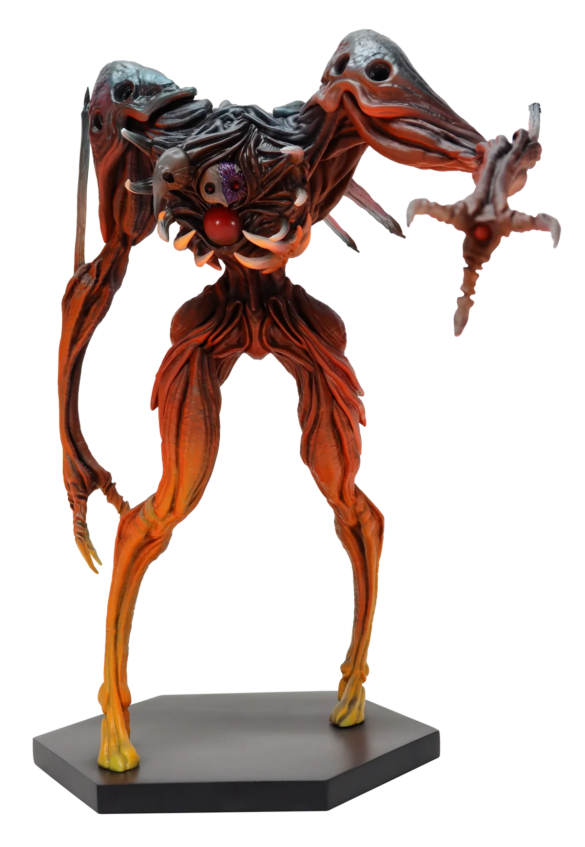 『ヱヴァンゲリヲン 新劇場版:序』に登場する、『第4の使徒』がN2地雷による攻撃の中を進撃するイメージで、造型作家 Yoshi.氏デザインのハイクオリティフィギュアとして登場！！ 画像 2