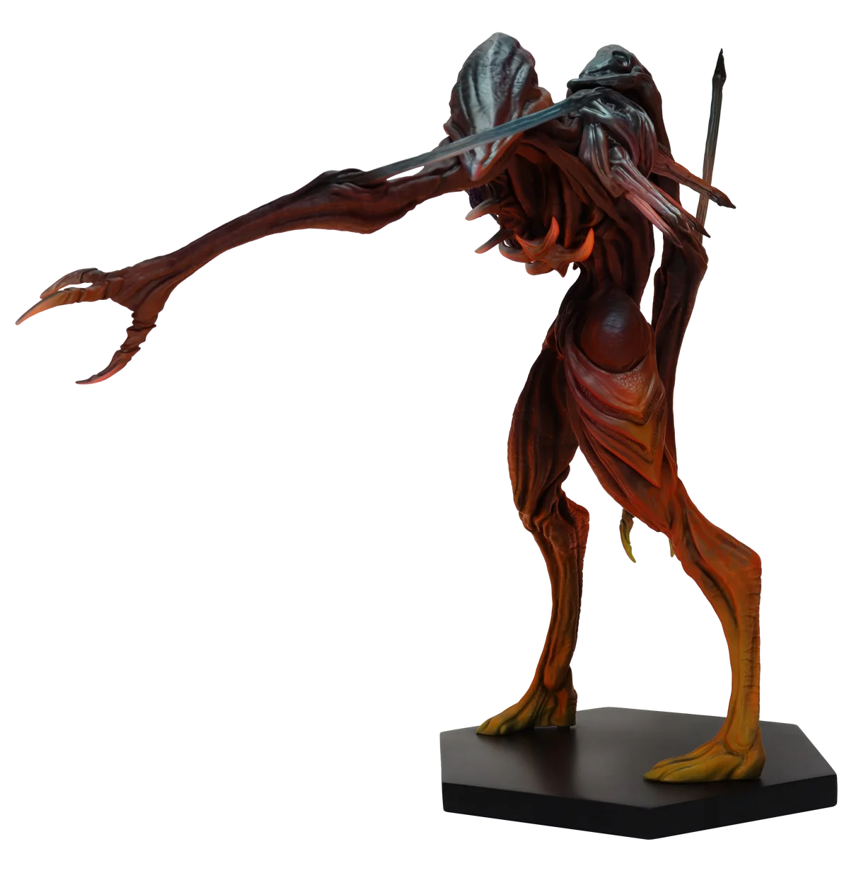 『ヱヴァンゲリヲン 新劇場版:序』に登場する、『第4の使徒』がN2地雷による攻撃の中を進撃するイメージで、造型作家 Yoshi.氏デザインのハイクオリティフィギュアとして登場！！ 画像 3