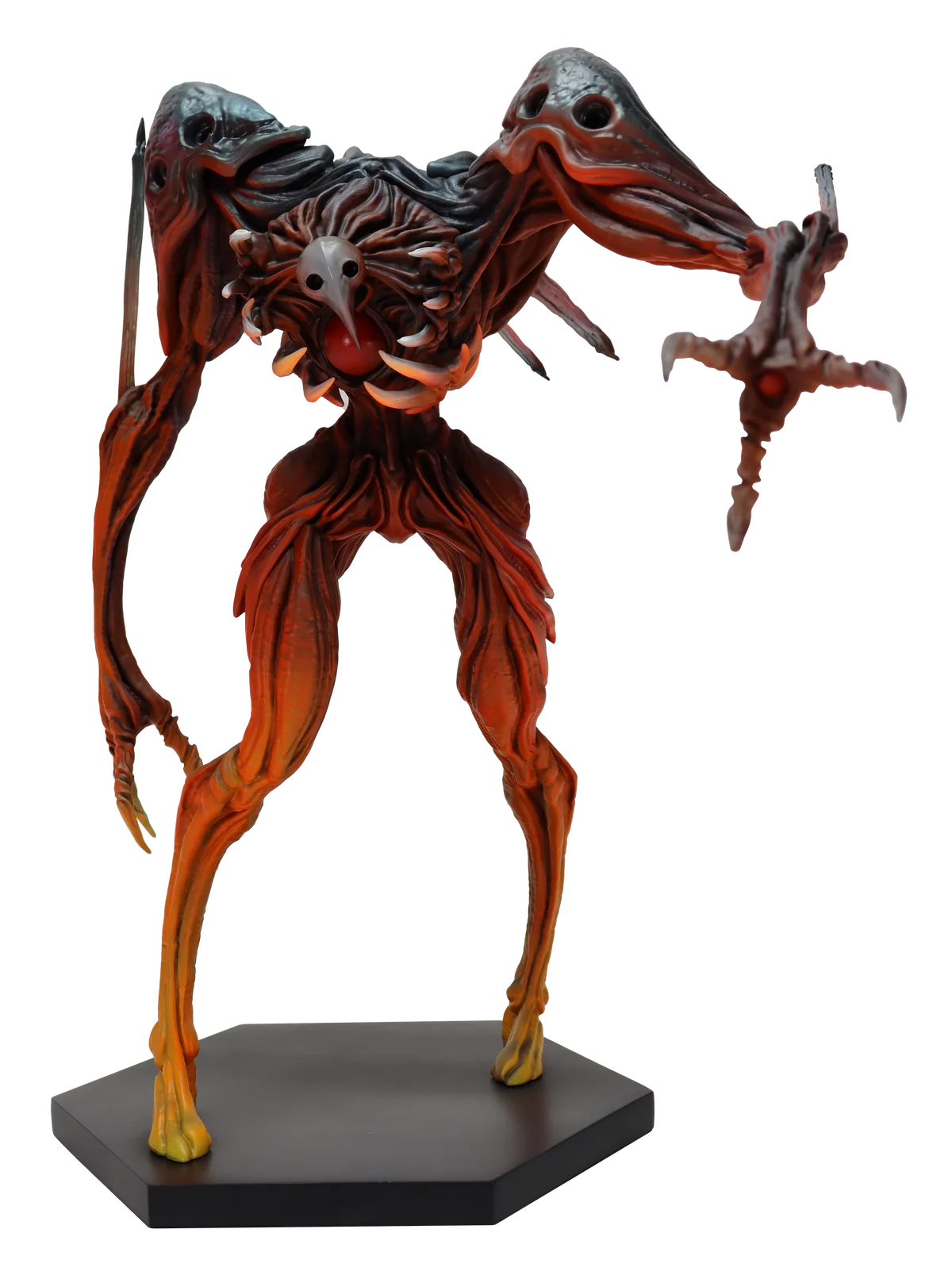 『ヱヴァンゲリヲン 新劇場版:序』に登場する、『第4の使徒』がN2地雷による攻撃の中を進撃するイメージで、造型作家 Yoshi.氏デザインのハイクオリティフィギュアとして登場！！ 画像 6