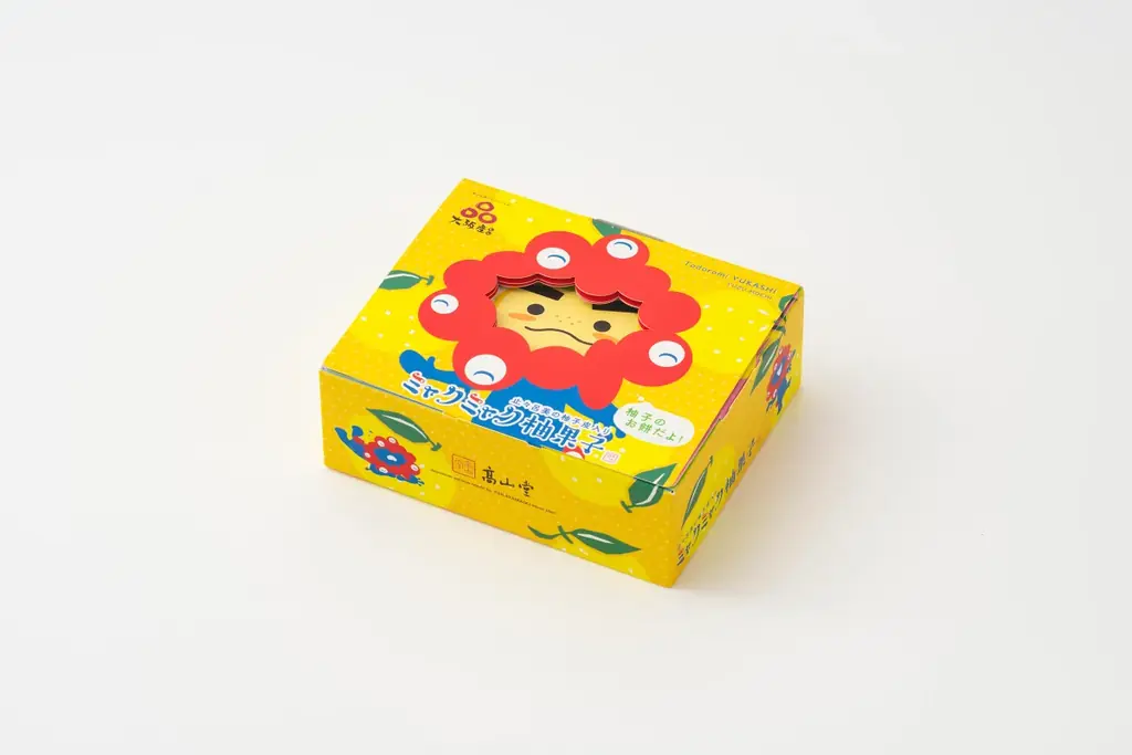 【2025年 大阪・関西万博】ミャクミャク 滝ノ道ゆずる×大阪産(もん)名品の『ミャクミャク柚果子(ゆかし)』、大丸梅田店などで8/5〜新発売! 画像 2