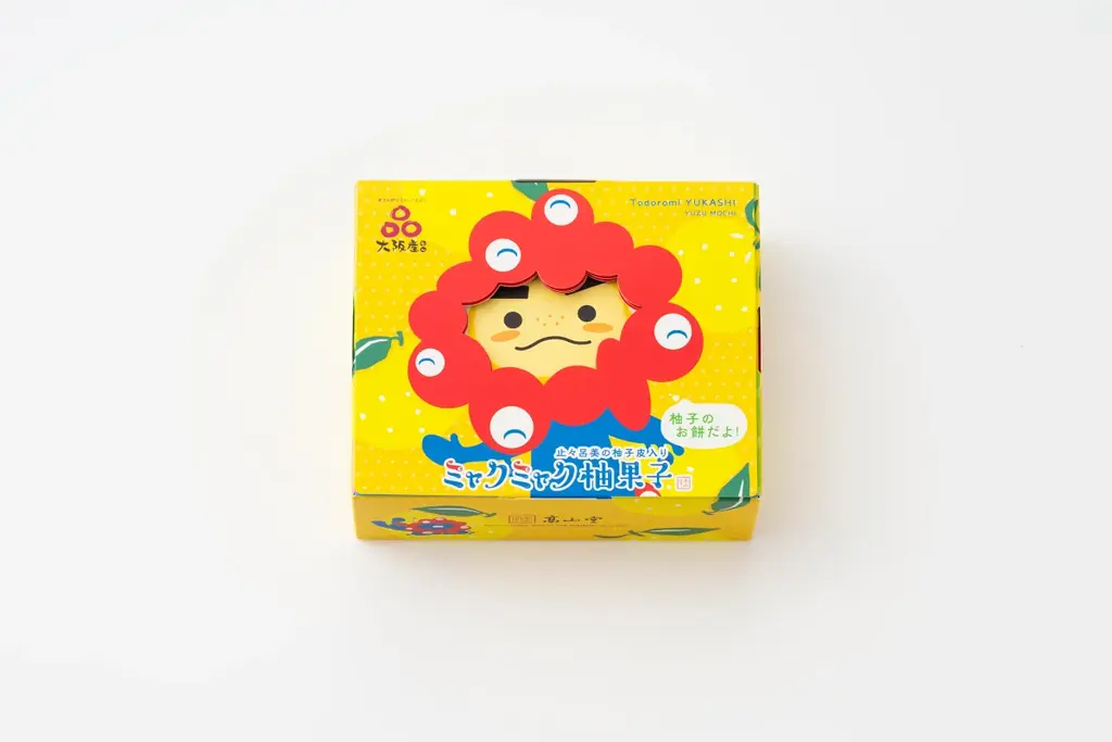 【2025年 大阪・関西万博】ミャクミャク 滝ノ道ゆずる×大阪産(もん)名品の『ミャクミャク柚果子(ゆかし)』、大丸梅田店などで8/5〜新発売! 画像 6