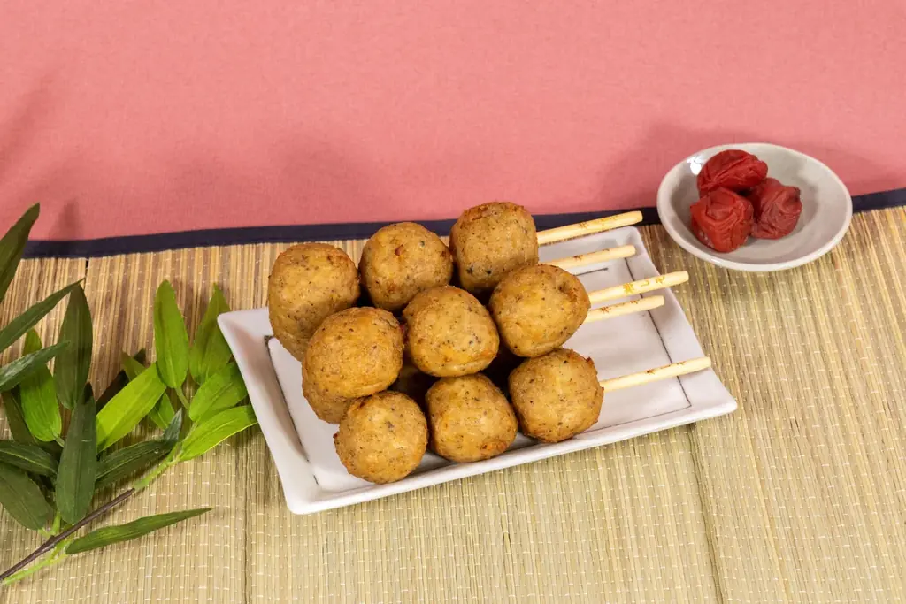鶏つくね串梅しそ発売