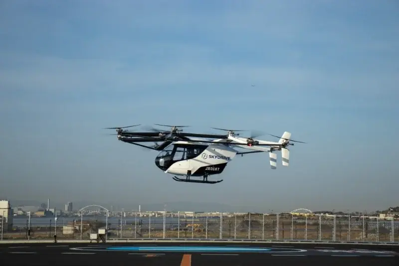 大阪・関西万博にて「空飛ぶクルマ」の公開フライトを実施し、空の移動革命をけん引するSkyDriveの挑戦を支援 画像 1
