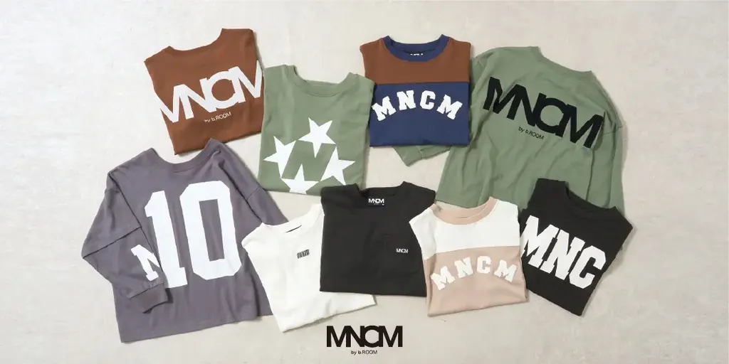 ナルミヤ・インターナショナルのEC限定ブランド「b・ROOM/ビールーム」より、大人びた飽きのこないデザインを楽しめる〈 MNCM（モノクローム）by b・ROOM〉が8月8日(金)発売スタート！ 画像 2