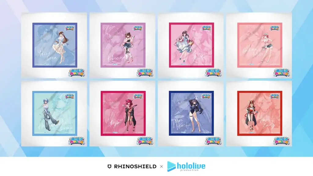 スマホアクセサリーブランド「RHINOSHIELD」8月8日(金)よりhololive公式コラボを拡大、「ホロナツパラダイス」新シリーズにVTuber8名が新登場!夏限定デザイン&豪華特典を展開 画像 5