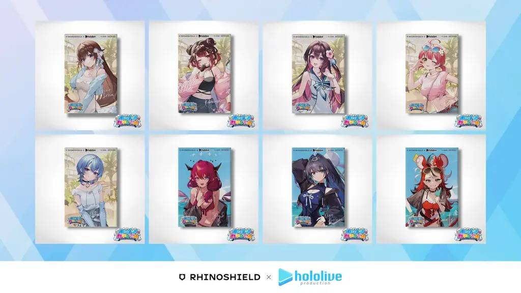 スマホアクセサリーブランド「RHINOSHIELD」8月8日(金)よりhololive公式コラボを拡大、「ホロナツパラダイス」新シリーズにVTuber8名が新登場!夏限定デザイン&豪華特典を展開 画像 6