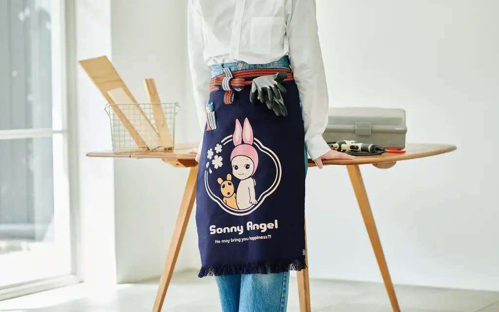 Sonny Angelが、日本で古くからの製法を守り継ぐ前掛け専門ブランド「エニシング」とコラボレーション。8月20日(水)より発売。 画像 8