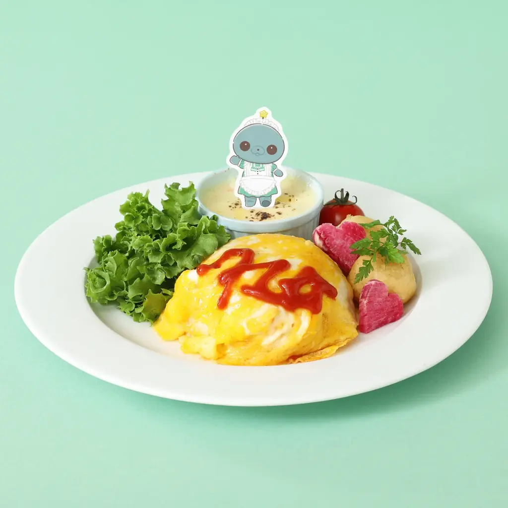 タマがメイドカフェでアルバイト！？ーーー話題沸騰中！SNS発ショートアニメ『教育番組』初のコラボカフェが東京・愛知・大阪の各PARCOにてオープン‼ 画像 5
