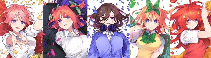 スリーブ　五等分の花嫁　初期　セット ブシロード (予約／発売前日出荷) 五等分の花嫁 カードゲーム