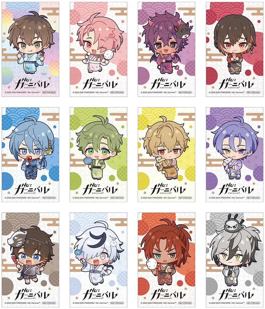 『NU: カーニバル』から、浴衣姿の描き起こし新作グッズが、9月13日発売！　アニメイトでは、特典「イラストカード」がもらえるフェアも開催!! 画像 6