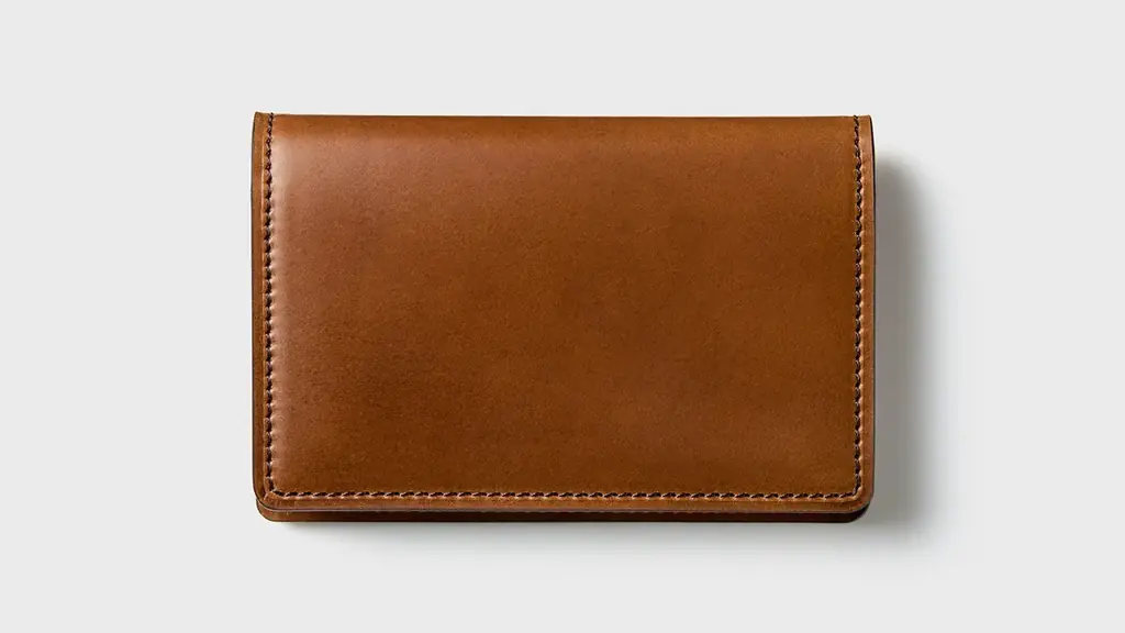 ココマイスター CORDOVAN 名刺入れ シェルコードバン ウイスキー 小物 2025年8月8日発売!ココマイスター新色シェルコードバン名刺入れ