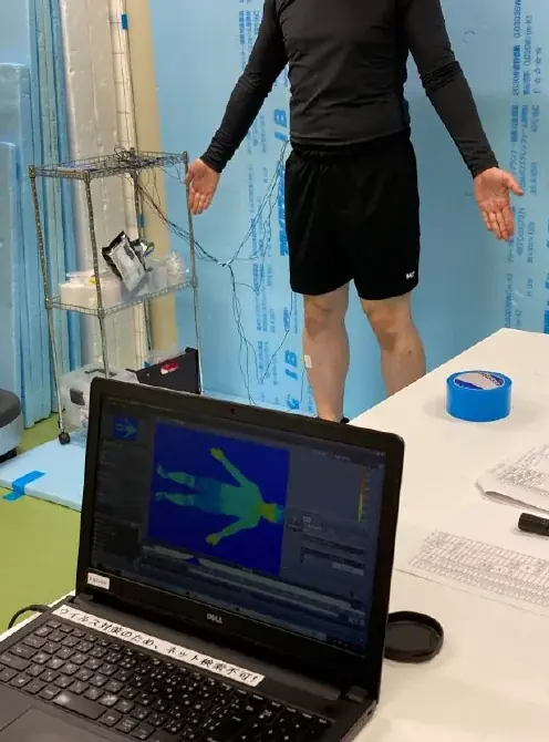 ~効果を検証する機能性試験を実施~実際に体温上昇を抑える効果を確認!FREEZE TECH「氷撃α」熱中症予防対策(※1)ウェアであることが証明 画像 2