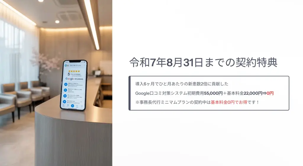 全国の院長の声にお応えし 「事務長代行ミニマムプラン」を提供へ 画像 3