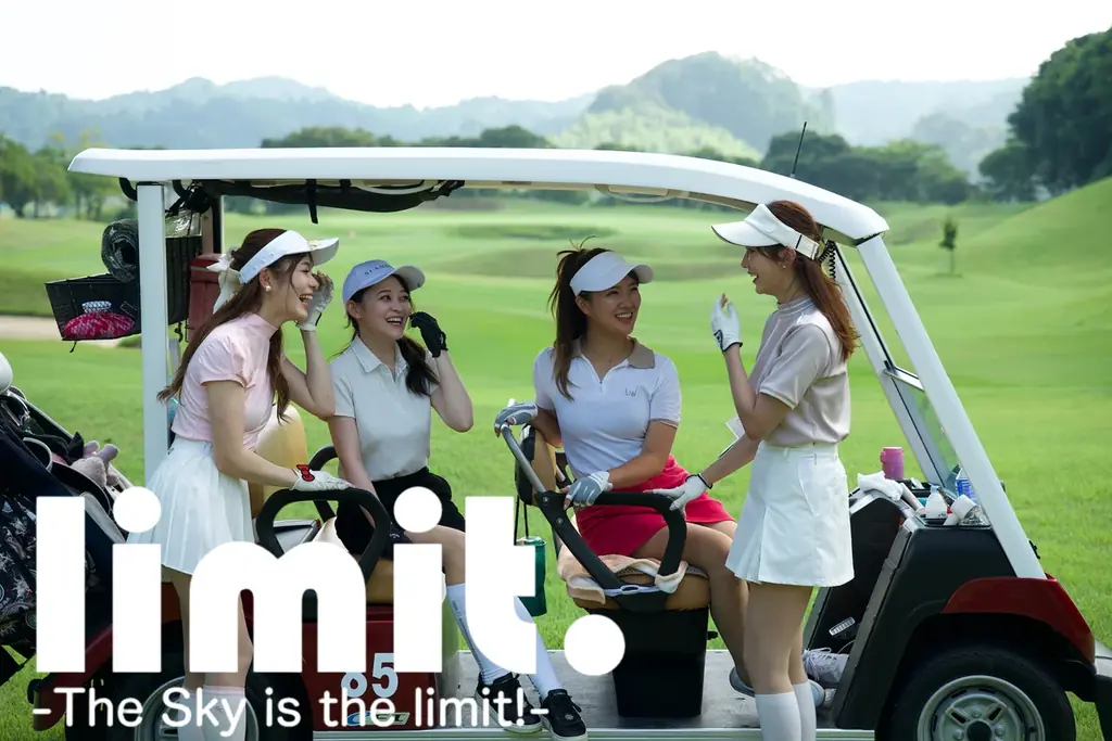 天然木×NFCで連絡交換。limit.の名前入りゴルフマーカー